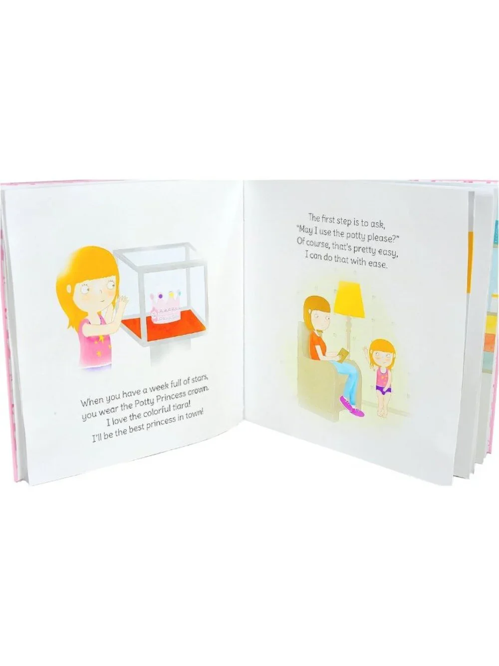Potty Training Princess Set - 3-Piece Adjustable Kit with Magnetic Chart